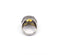 Citrine Champagne Diamond Ring 70 Diamonds .70 Carat T.W. 14K White Gold