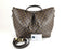 LOUIS VUITTON DAMIER EBENE SIENNA GM SHOULDER BAG,