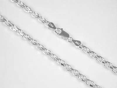 Silver Rope Chain 925 Silver 47.85g