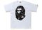 A BATHING APE SPACE CAMO SIDE BIG APE HEAD TEE WHITE