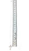 Diamond Open Cross Necklace 32 Diamonds .160 Carat T.W. 14K White Gold 2.63g