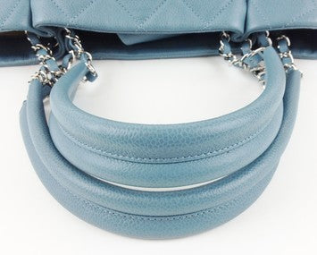 CHANEL SHOPPING BAG BLUE CAVIAR SHW