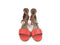 HERMÈS MANEAGE LEATHER CALFSKIN SANDALS RED