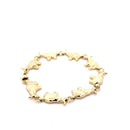 Gold Charm Bracelet 14K Yellow Gold 10.77g