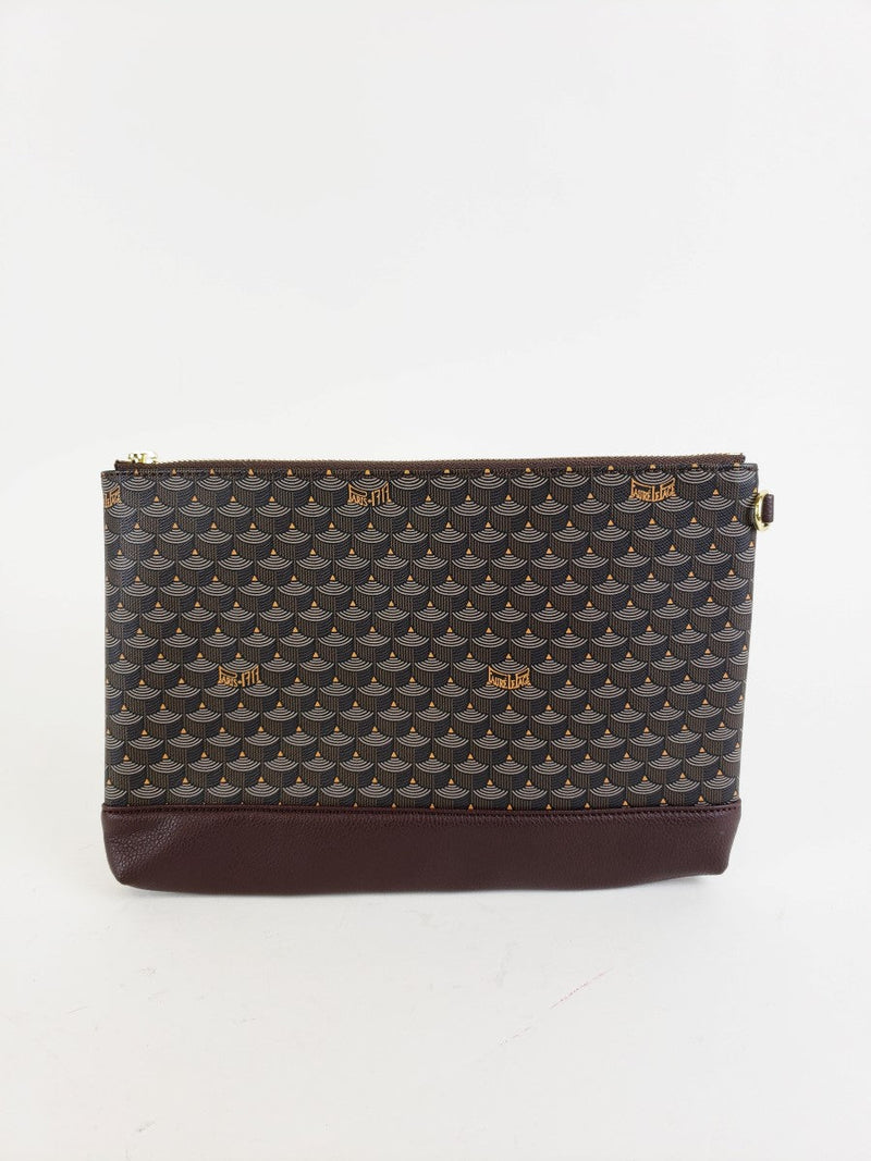 FAURE LE PAGE BURGUNDY CLUTCH