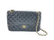 CHANEL LAMBSKIN DOUBLE FLAP JUMBO SHOULDER BAG