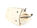 LOUIS VUITTON PERFORATED MAHINA LEATHER MURIA SHOULDER BAG CREME BEIGE