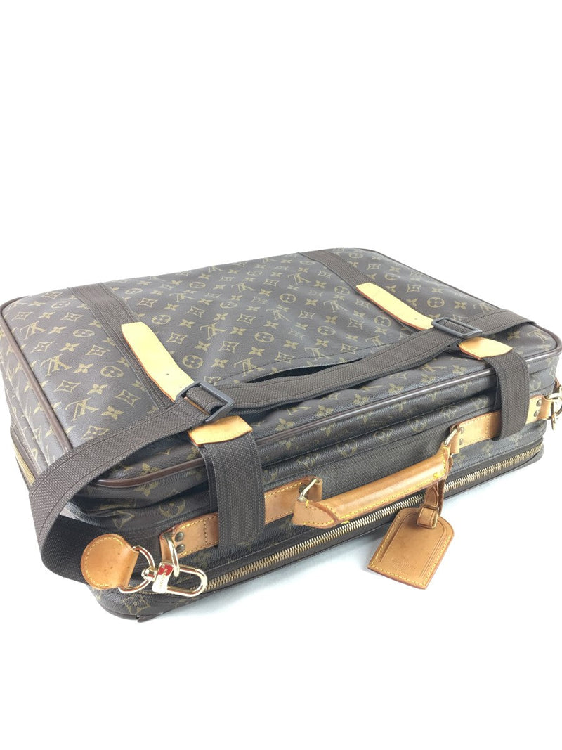 LOUIS VUITTON MONOGRAM CANVAS SATELLITE 53 SOFT SUITCASE