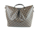 LOUIS VUITTON DAMIER EBENE SIENNA GM SHOULDER BAG,