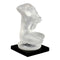 Lalique Frosted Crystal Figure "Floreal" Desk Paperweight