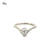 Lady's Gold-Diamond Anniversary Ring 21 Diamonds .40 Carat T.W. 14K White Gold