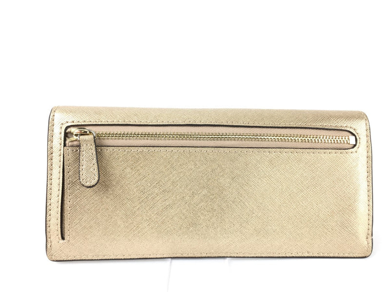 MICHAEL KORS JET SET TRAVEL FLAT SLIM BIFOLD WALLET