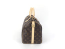 LOUIS VUITTON SPEEDY BANDOULIÈRE 30 M41112, CANVAS, SHOULDER BAG, BROWN - DARK,