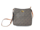 MICHAEL KORS LARGE JET SET MESSENGER BROWN