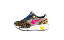 GOLDEN GOOSE RUNNING SOLE GLITTER SNEAKERS