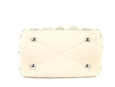 LOUIS VUITTON PERFORATED MAHINA LEATHER MURIA SHOULDER BAG CREME BEIGE