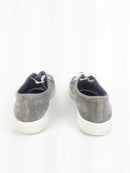 PRADA GREY SUEDE LOW TOP SNEAKER SZ 5 1/2