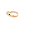 Lady's Diamond Fashion Ring 3 Diamonds .96 Carat T.W. 14K Yellow Gold 4.25g