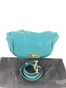 COACH KRISTIN LARGE LEATHER HOBO BAG TEAL