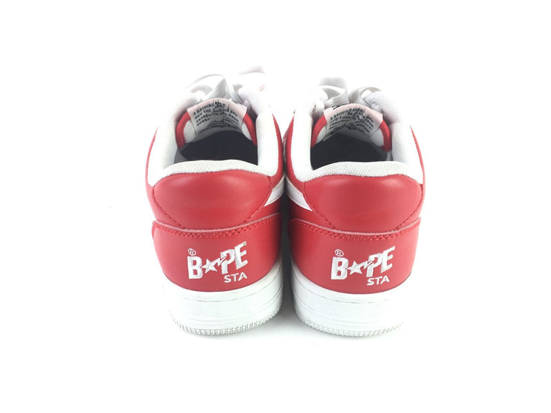 A BATHING APE BAPE STA LOW COCA-COLA RED