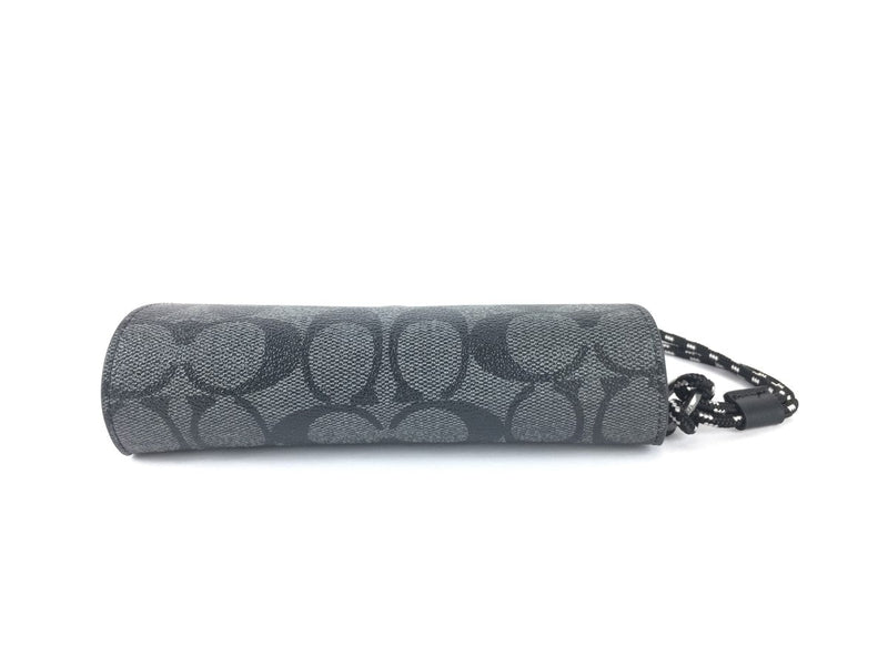 COACH SUNGLASS CASE IN SIGNATURE CANVAS BLACK