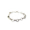 LINK BRACELET BY LAGOS FLUTED AND CAVIAR BEADED LINKS 14.97G SILV-925, NO BOX OR