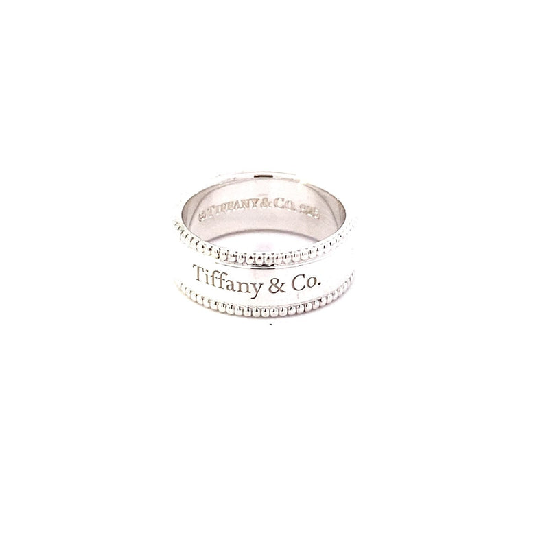 Tiffany & Co. Gent's Silver Ring 925 Silver 7.85g