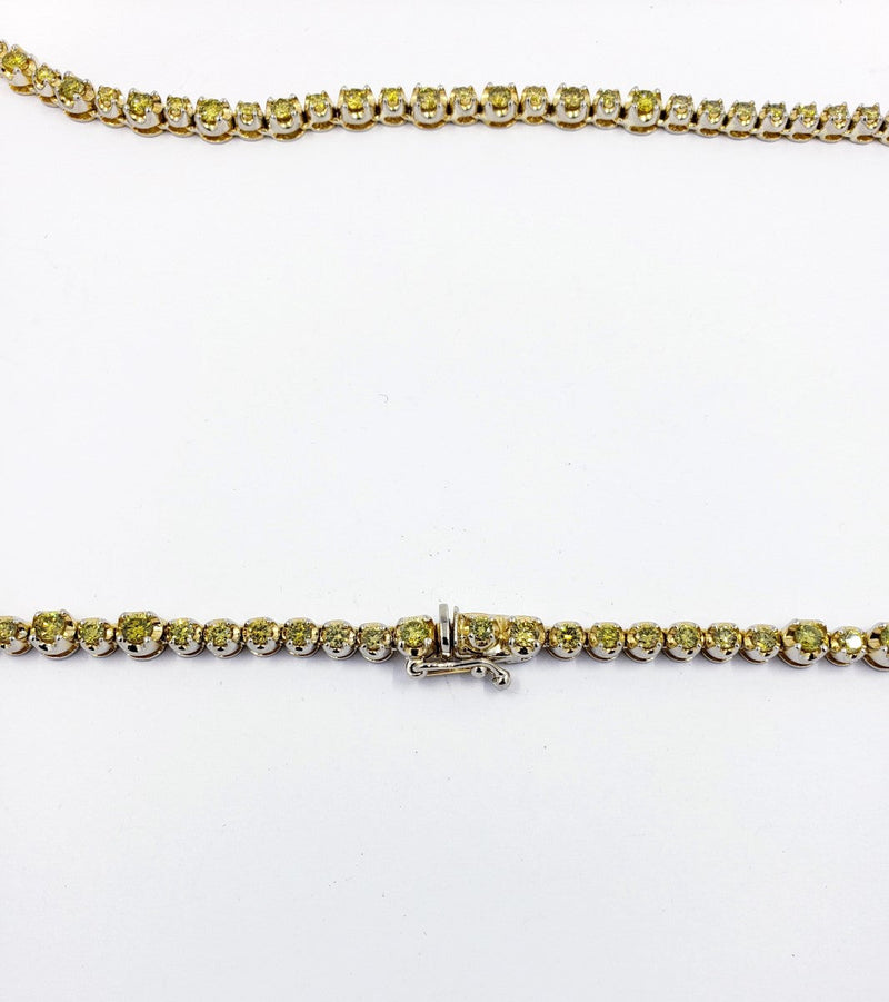Diamond & Moissanite Necklace 120 Diamonds 12.00 Carat T.W.