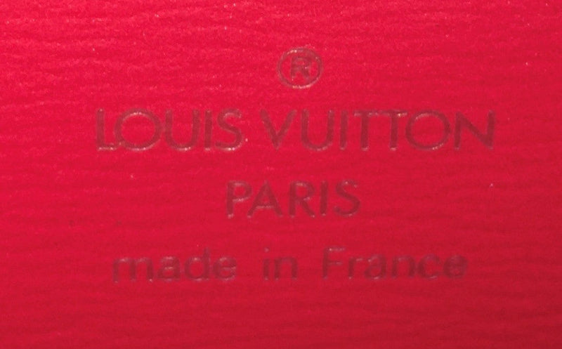 LOUIS VUITTON EPI SAINT TULLE WAIST BAG RED