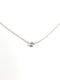 Diamond .38 CT. 0.08g 18kt Solitare Pendant w Chain