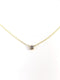 .48 CT. 18K Yellow Gold 0.1G  Solitare Pendant