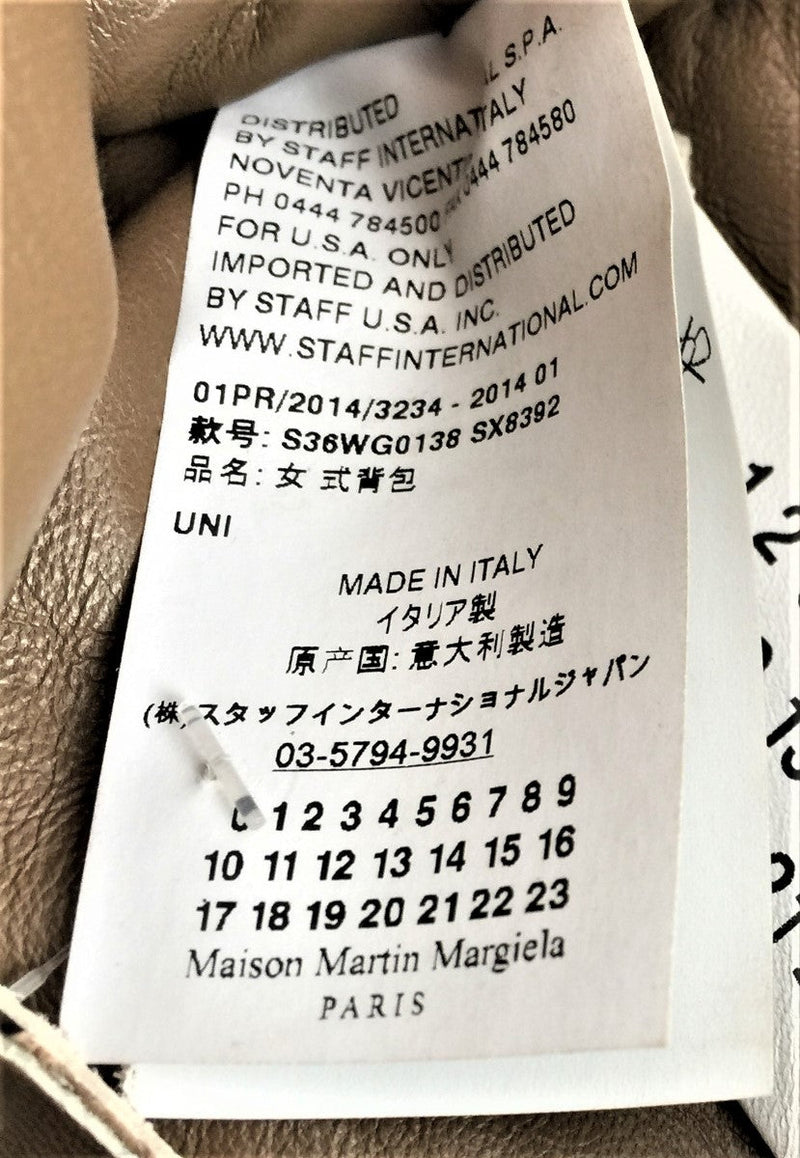MAISON MARTIN MARGIELA PYTHON SHOULDER BAG (LZXZ)