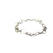 LINK BRACELET BY LAGOS FLUTED AND CAVIAR BEADED LINKS 14.97G SILV-925, NO BOX OR