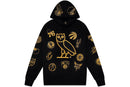 OCTOBER'S VERY OWN NBA TEAM ICONS OG OWL HOODIE BLACK SIZE XL