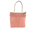 MICHAEL KORS BEDFORD TOTE, ROSE, LEATHER, MEASUREMENTS:14"W X 10"H X 5"D, NO DUS