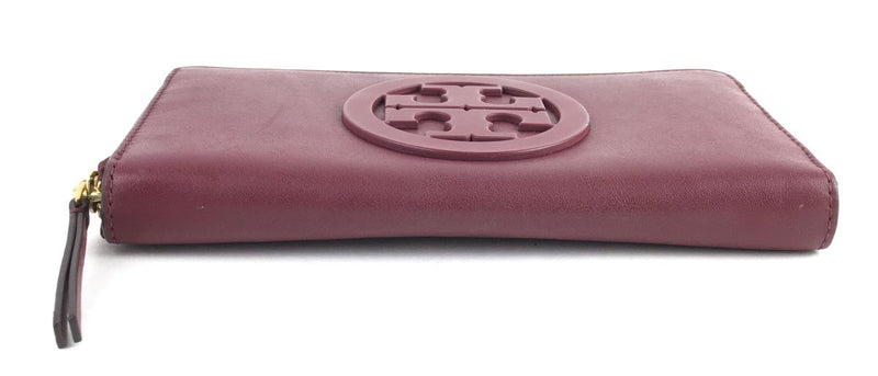 TORY BURCH CHARLIE ZIP CONTINENTAL WALLET LEATHER