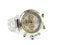 CARTIER 18KT CHRONOGRAPH PASHA 1032 QUARTZ  18KT S&G