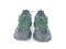 BALENCIAGA TRACK LACE-UP SNEAKERS BLACK AND GREEN