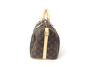 LOUIS VUITTON SPEEDY BANDOULIÈRE 30 M41112, CANVAS, SHOULDER BAG, BROWN - DARK,