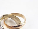 Cartier Tinity Wedding Band 18K Tri-color Gold 7.4g