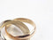 Cartier Tinity Wedding Band 18K Tri-color Gold 7.4g