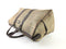 BURBERRY GREEN CHECKED CANVAS DUFFLED BAG