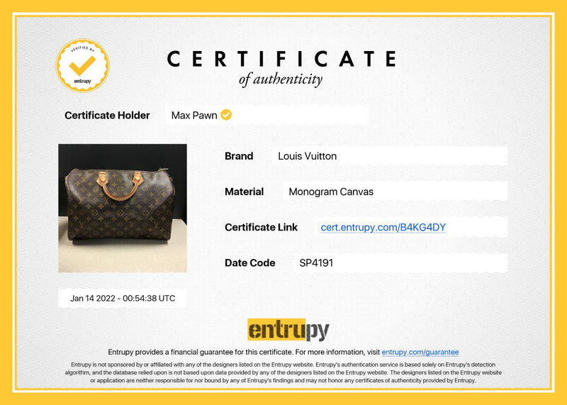 LOUIS VUITTON MONOGRAM SPEEDY BANDOLIERE 35