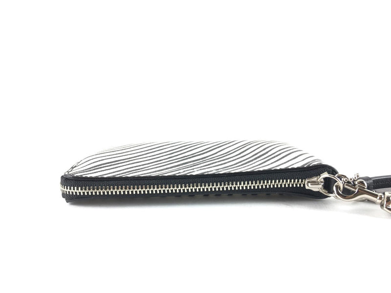 COACH NYLON GETAWAY ZEBRA PRINT MINI COSMETIC BAG