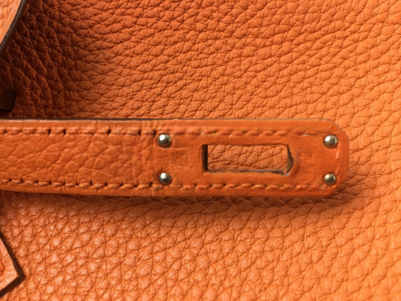 HERMÈS BIRKIN 25CM ORANGE TOGO