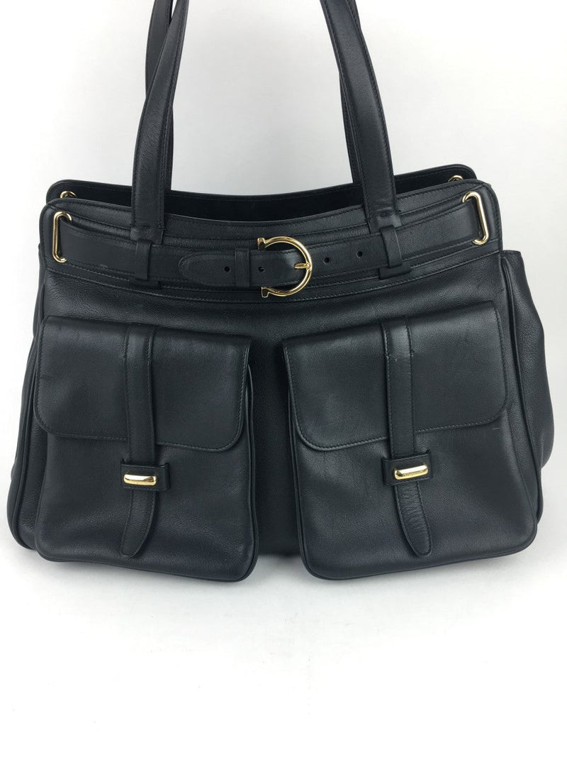 SALVATORE FERRAGAMO TOTE BLACK