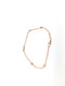 Gold-Diamond Bracelet 5 Diamonds .25 Carat T.W. 14K Rose Gold 1.69g