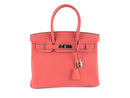 HERMÈS TOGO BIRKIN 30 HANDBAG ROSE TYRIEN