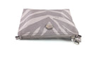 COACH CORNER ZIP WRISTLET IN SIGNATURE CANVAS WHITE/BLACK