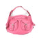 MARC JACOBS LEATHER KAROLINA SHOULDER BAG PINK,